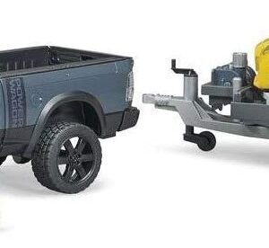 Carrinha RAM com atrelado e Roadster BRUDER