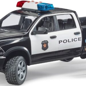 Carrinha Pick Up RAM 2500 Com Polícia - BRUDER