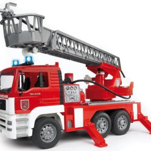 MAN TGA Veículo Bombeiros c/ Escada e Bomba de Água - BRUDER