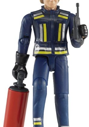 Bombeiro c/ Acessorios - BRUDER