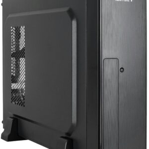 Caixa Micro-ATX c/ Fonte de Alimentação 500W + Leitor de Cartões + 1x USB 3.0 (Preto) - TOOQ