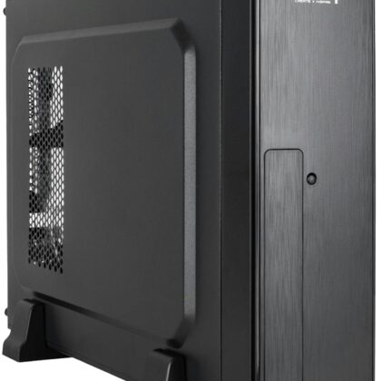Caixa Micro-ATX c/ Fonte de Alimentação 500W + Leitor de Cartões + 1x USB 3.0 (Preto) - TOOQ