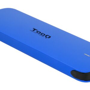 Caixa Externa p/ Discos Rígidos SSD M.2 NGFF/NVMe (Azul) - TOOQ