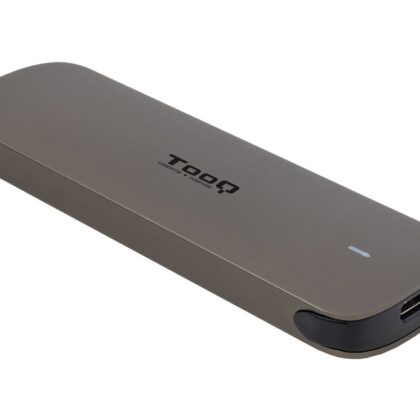 Caixa Externa p/ Disco SSD M.2 NGFF (Castanho) - TOOQ