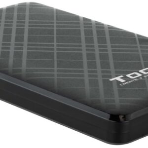 Caixa Externa p/ Discos 2.5 HDD/SSD (Preto) - TOOQ