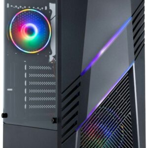 Caixa ATX BioHazard RGB c/ Vidro Temperado (Preto) - TOOQ