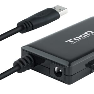 Cabo Adaptador USB-A - SATA HDD/SSD 2.5 e 3.5 c/ Fonte de Alimentação (Preto) - TOOQ