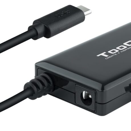 Cabo Adaptador USB-C - SATA HDD/SSD 2.5 e 3.5 c/ Fonte de Alimentação (Preto) - TOOQ
