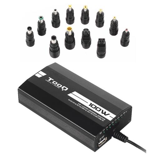 Alimentador Universal 12 ~ 24V 100W (12 Conectores) - TooQ