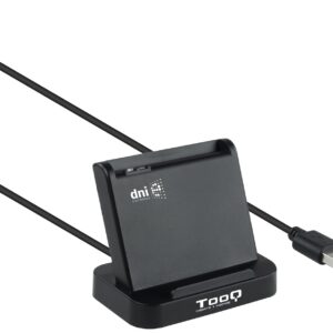 Leitor de Cartões Inteligente DNIe 3.0 Vision (Preto) - TOOQ