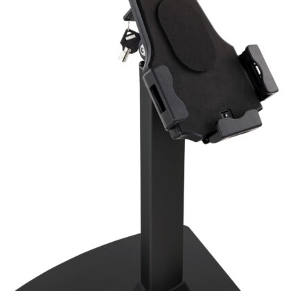 Suporte de Mesa Anti-Roubo Ajustável p/ Tablet 7.9 a 10.5 (Preto) - TOOQ