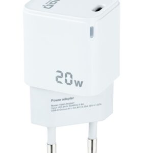 Carregador Universal USB-C PD20W (Branco) - TOOQ