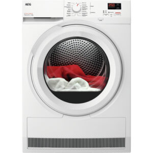 M?quina de Secar Roupa 8Kg Bomba de Calor (Branca) - AEG