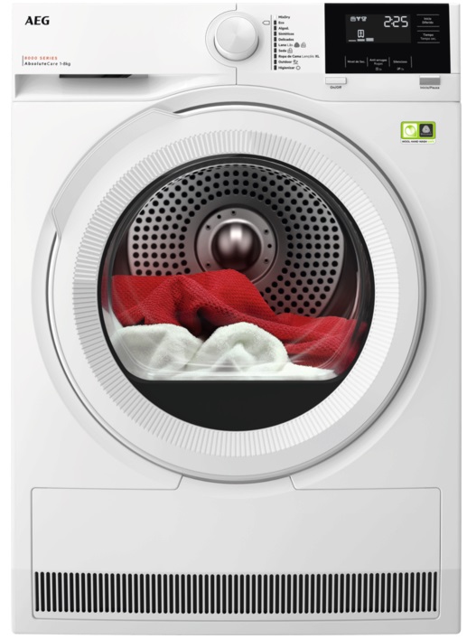 Máquina de Secar Roupa TR818A2PB 8Kg Bomba de Calor (Branco) - AEG