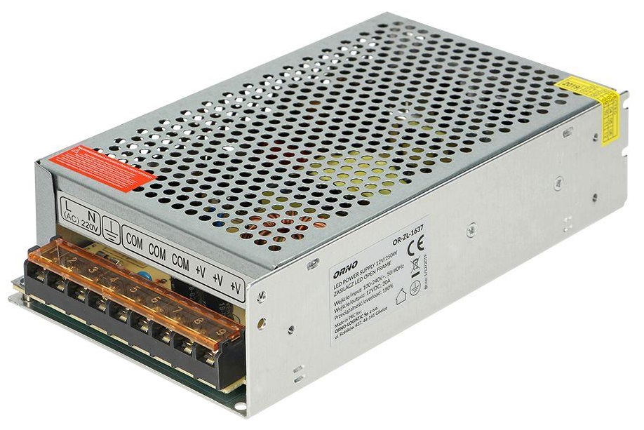 Fonte Alimentação Comutada 12VDC 250W 20A