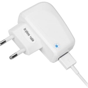 Alimentador 5V 1A (iPhone/iPad) Lightning (Branco)