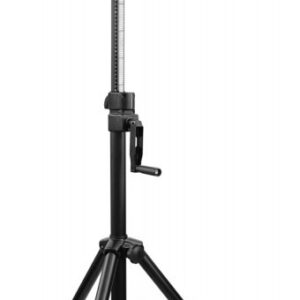 Suporte Tripé Profissional c/ Manivela de Elevação p/ Colunas (70Kg) - VONYX