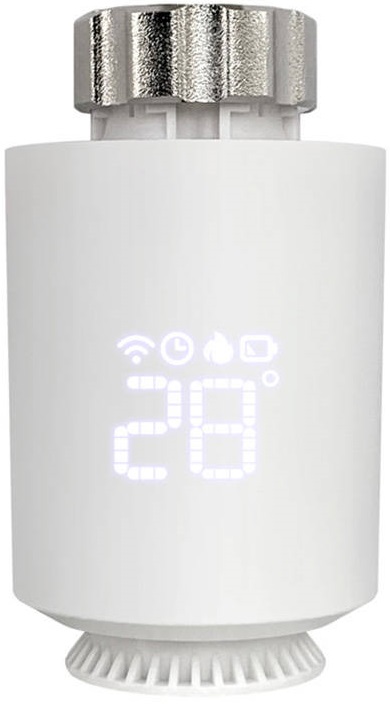 Válvula de Radiador Termostático Inteligente TRV06 Zigbee 3.0 (Branco) - AVATTO