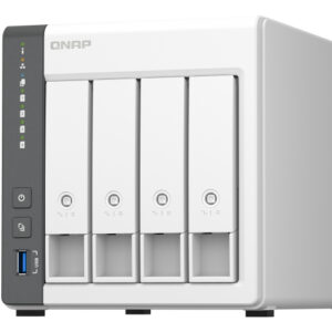 NAS TS-433 4 Ba?as Tower Ethernet LAN Cortex-A55 - QNAP
