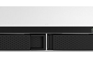 NAS Rack (1U) TS-464eU N5095 Ethernet LAN 4-Bay (Preto) - QNAP