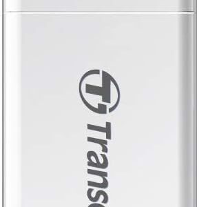 Leitor de Cart?es USB 3.2 Gen 1 (3.1 Gen 1) Type-A (Branco) - TRANSCEND