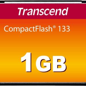 Cartão de Memória 1GB CF 133x Compact Flash – TRANSCEND