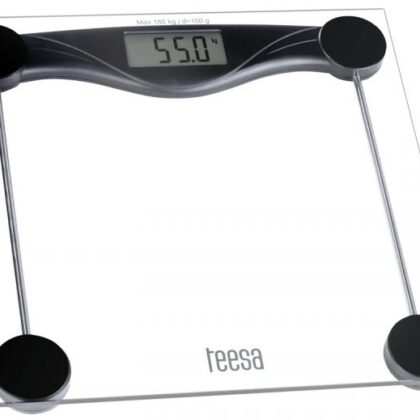 Balança Digital de Banho (180Kg) Vidro - TEESA