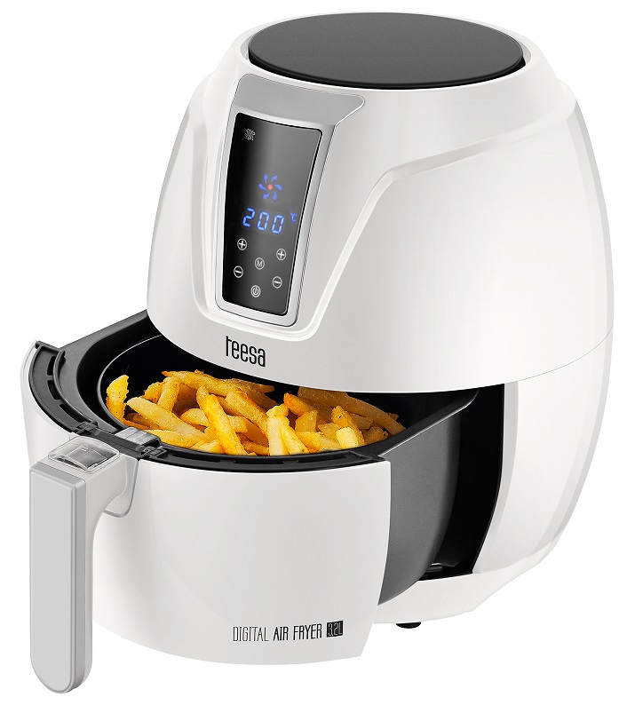 Fritadeira a Ar 3.2L 1400W (Branco) - TEESA