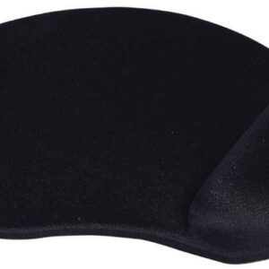 Tapete Rato Ergonômico TSED100N c/ Descanso de Pulso em Gel (Preto) - TNB