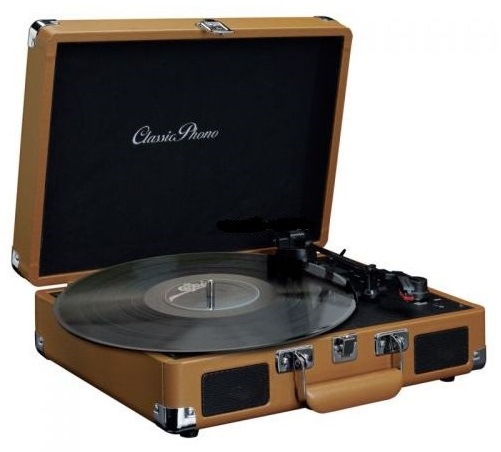 Gira Discos Retro (Castanho) - LENCO