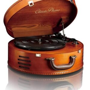Gira Discos Retro TT 34 c/ USB (Madeira) - LENCO