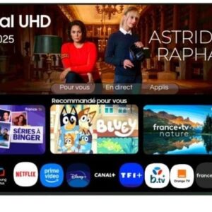 Smart TV LED 50 TU50U7025FK 4K Ultra HD (Preto) - SAMSUNG