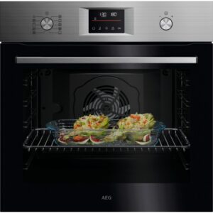 Forno Multifun??es de Encastre Serie 5000 SurroundCook TU5PB43SM 72L 3490W (Preto/Inox) - AEG