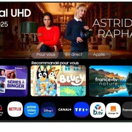 Smart TV LED 65 TU65U7025FKXXC 4K Ultra HD (Preto) - SAMSUNG