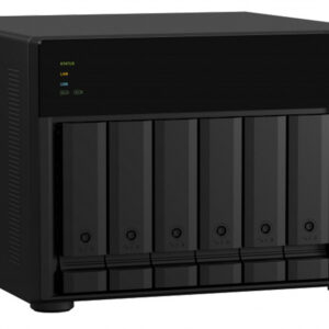 NAS TVS-675-8G 6 Ba?as 2.5GbE 2.5GHz Octa-Core - QNAP