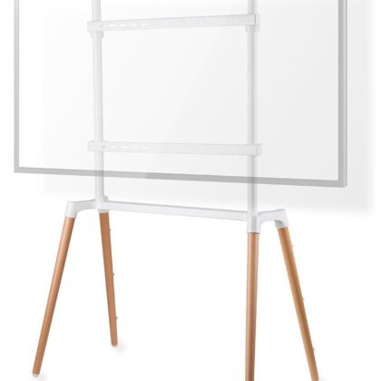 Suporte de Chão p/ TV LED-LCD-PLASMA 60 ~ 75 (Máx 40Kg) Branco - NEDIS