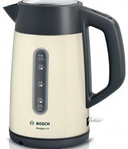 Jarro Elétrico DesignLine TWK4P437 1,7L 2400W (Bege/Preto) - BOSCH