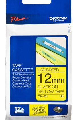 Fita Laminada TZE-631 (8 mts/1,2cm) - BROTHER