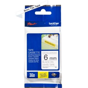Fita Laminada TZe-S211 (8 mts/0,6cm) - BROTHER