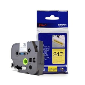 Fita Original TZES651 24mm x 8m Laminada Industrial - BROTHER