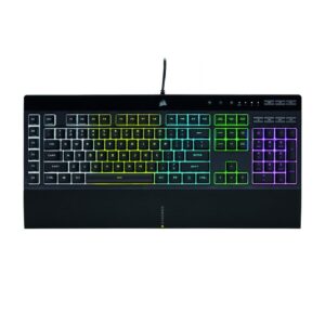 Teclado Corsair K55 RGB Pro Gaming Rubber Dome