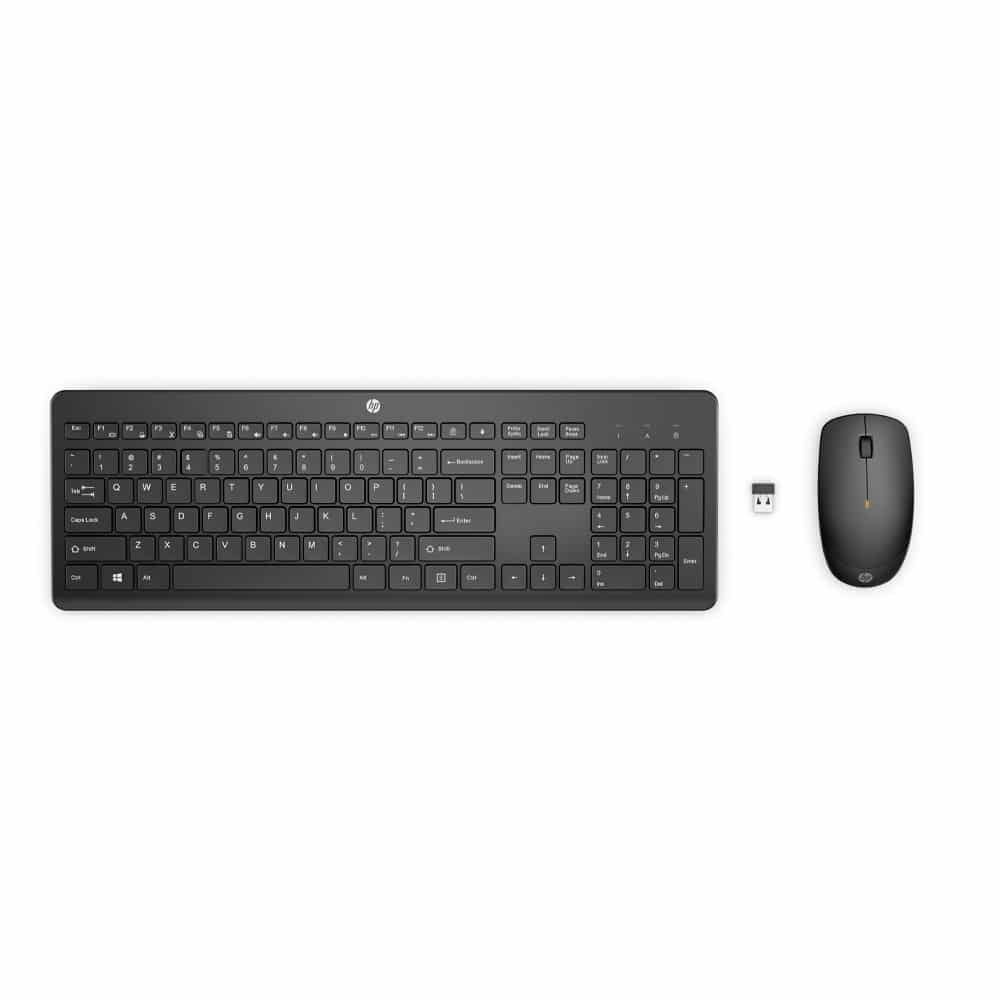 Teclado + Rato Wireless HP 235 Preto