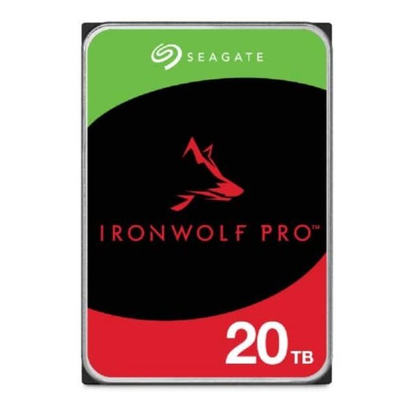 Disco Duro Seagate IronWolf Pro NAS ST20000NT001 20TB 3.5" SATA