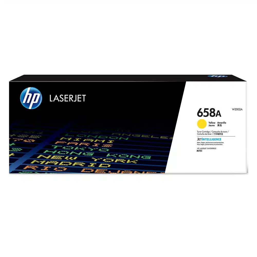 Toner Original HP nº658A Amarelo