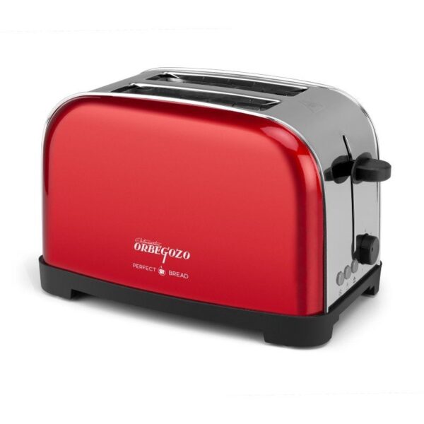 Torradeira Vintage Orbegozo TOV 5200 850W Vermelho