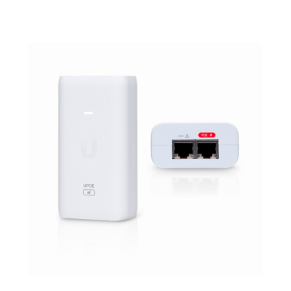 Alimentador PoE Ubiquiti U-POE 802.3af 0.32A