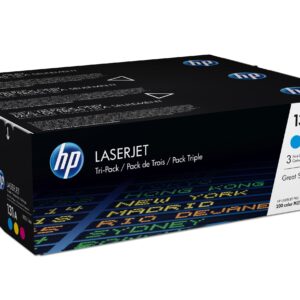 Pack 3x Toners 131A (Azul, Magenta e Amarelo) - HP