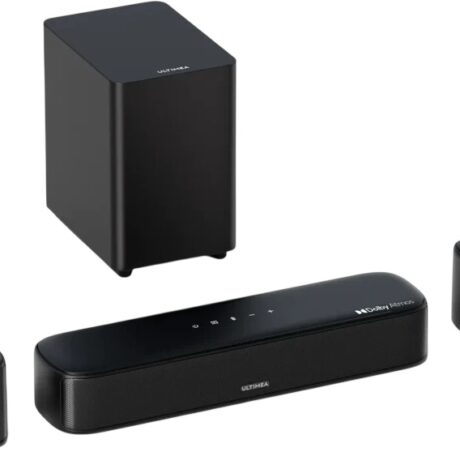 SoundBar + Subwoofer Aura A50 Pro 5.1 Canais (Preto) - ULTIMEA