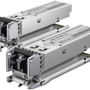 Pack 2x M?dulos Transcetor de Rede Fibra ?tica 1250 Mbit/s 1Gbps - UBIQUITI
