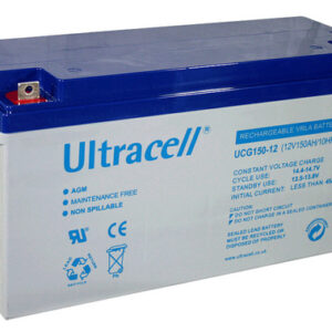 Bateria de Gel 12V 150Ah (485 x 170 x 240 mm) - Ultracell